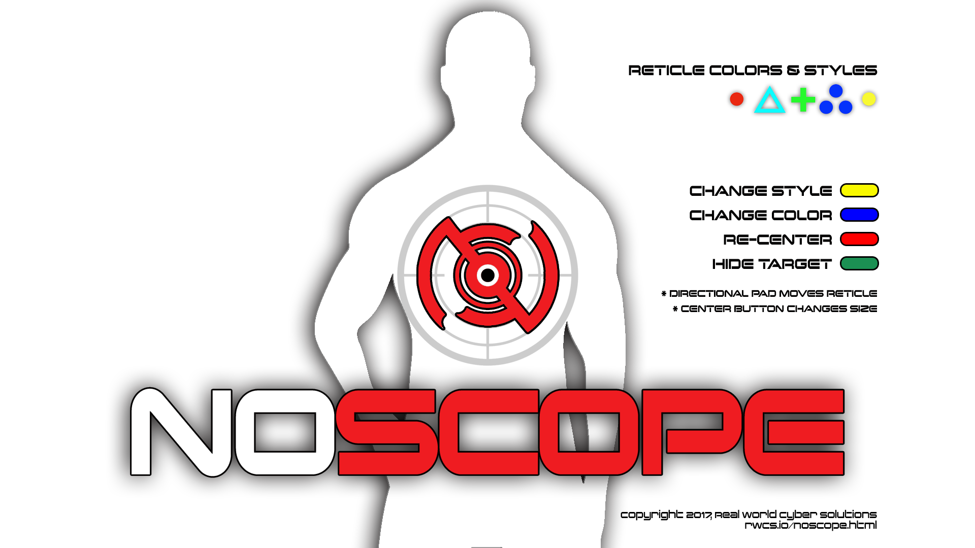 NoScope Instruction Screen